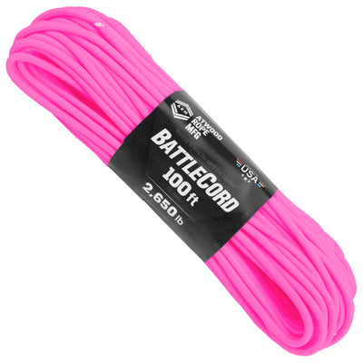 Battlecord Hot Pink 100ft Web Ready