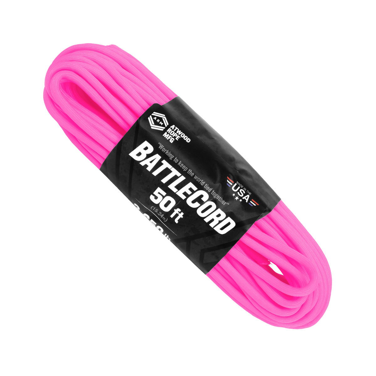 Battlecord Hot Pink 50 ft Web Ready