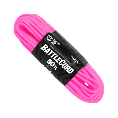 Battlecord Hot Pink 50 ft Web Ready