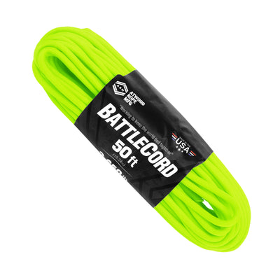 Battlecord Neon Green 50ft Web Ready