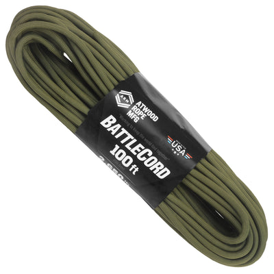 Battlecord Olive Drab 100ft Web Ready