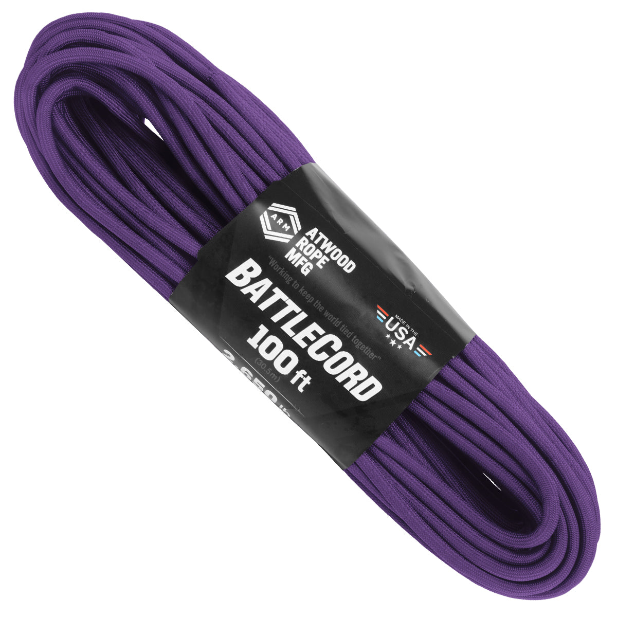 Battlecord Purple 100ft Web Ready