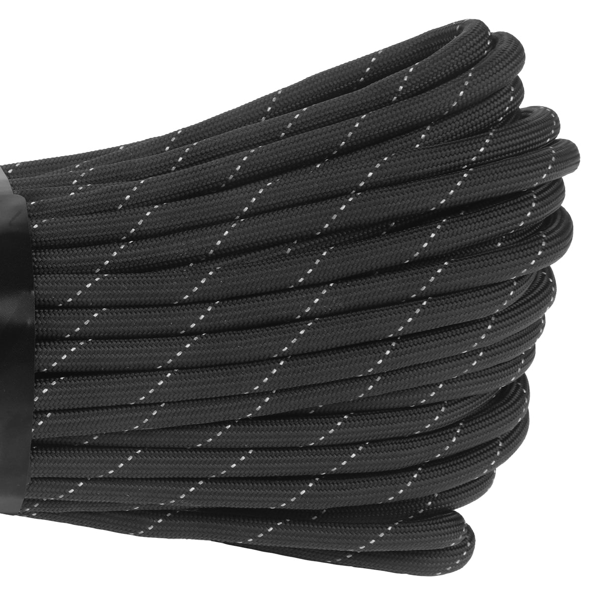 Battlecord Reflective Black 100ft Closeup Web Ready