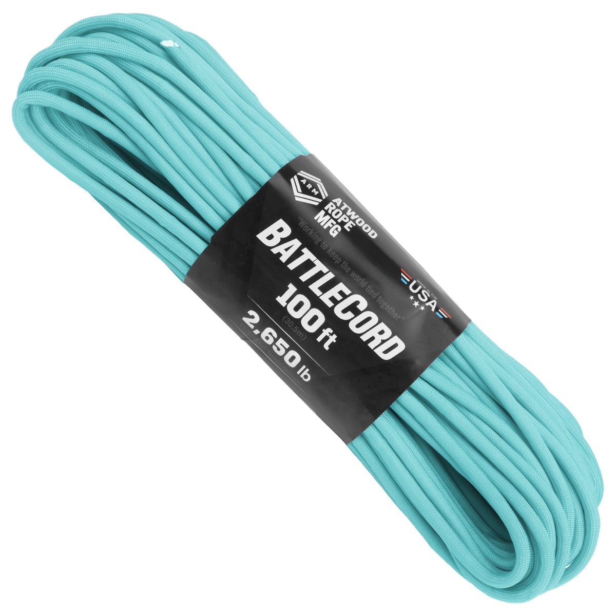Battlecord Turquoise 100ft Web Ready