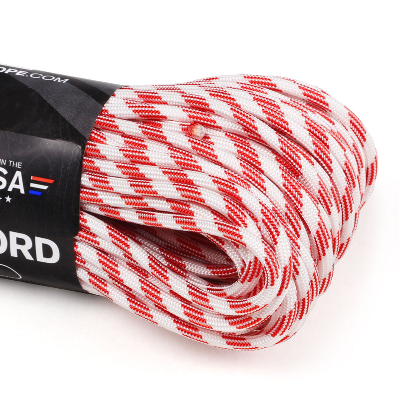 550 Paracord - Candy Cane