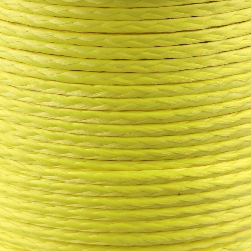 Dyna X Throw Line 200ft Yellow Closeup