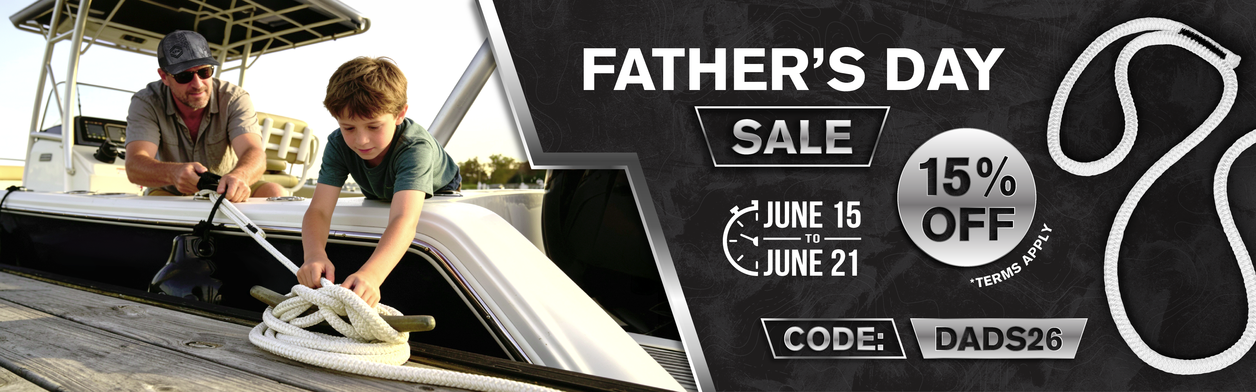 Fathers Day 2026 Desktop Banner Web Ready Clean