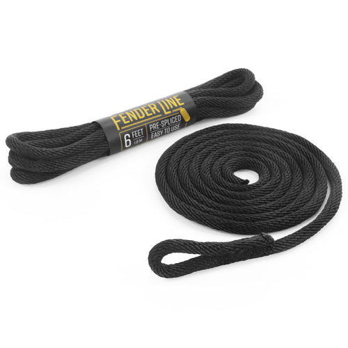 Fender Line Prespliced easy to use 6 feet Marine line Solid Braid