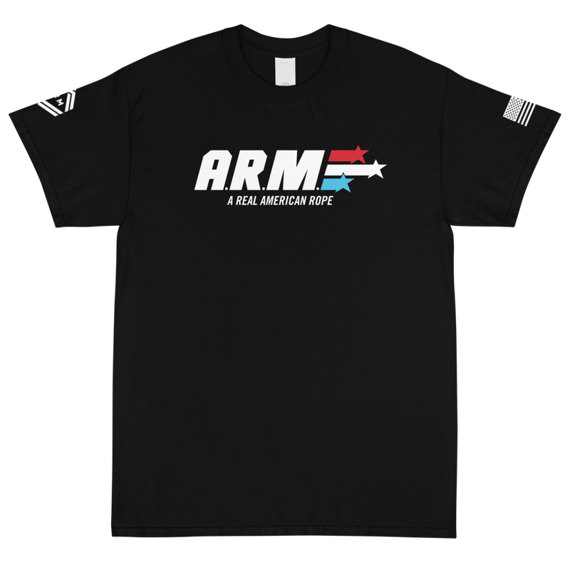 ARM GI Black T-Shirt Front