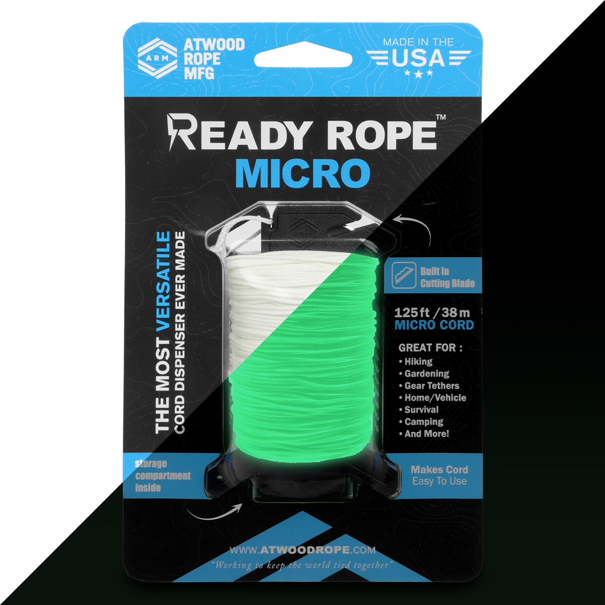 Ready Rope™ Micro Glow Glowing and master blend Photo
