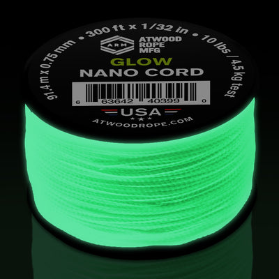 Glow in the Dark Nano Cord Glow in the Dark Web Ready