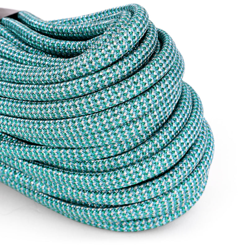 Green Light Blue White Metallic Closeup