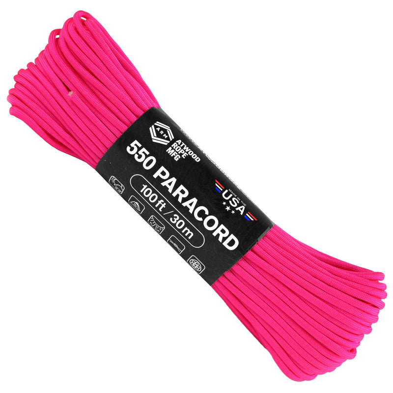 550 Paracord Hot Pink