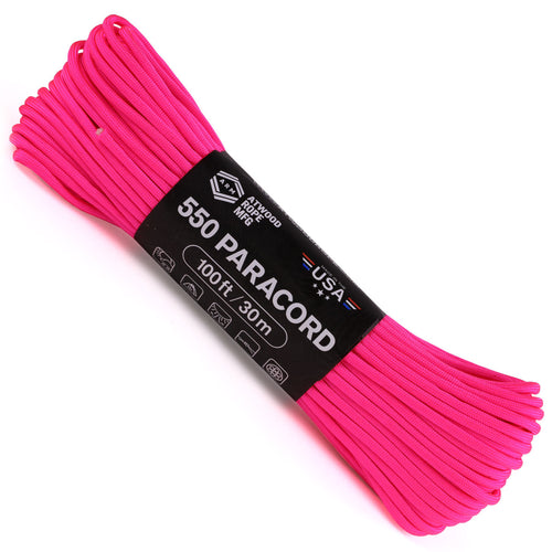 550 Paracord Hot Pink