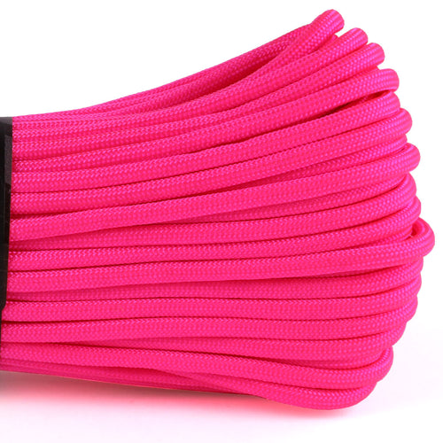 550 Paracord Hot Pink CLoseup