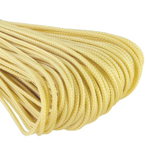 Inferno 95 Paracord Yellow Aramid Closeup Web Ready