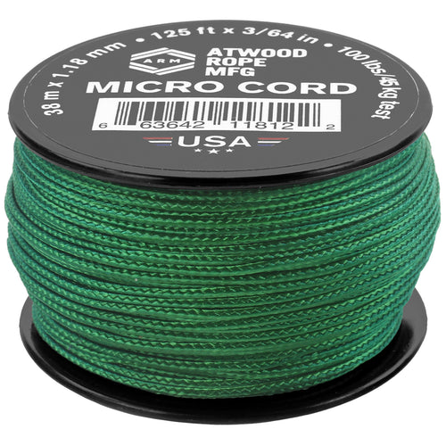 Micro Cord Emerald Green 