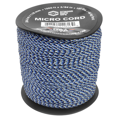 Micro Cord Ultra Blue Snake 1000ft