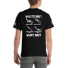 ARM Knot Black T-Shirt Model Back