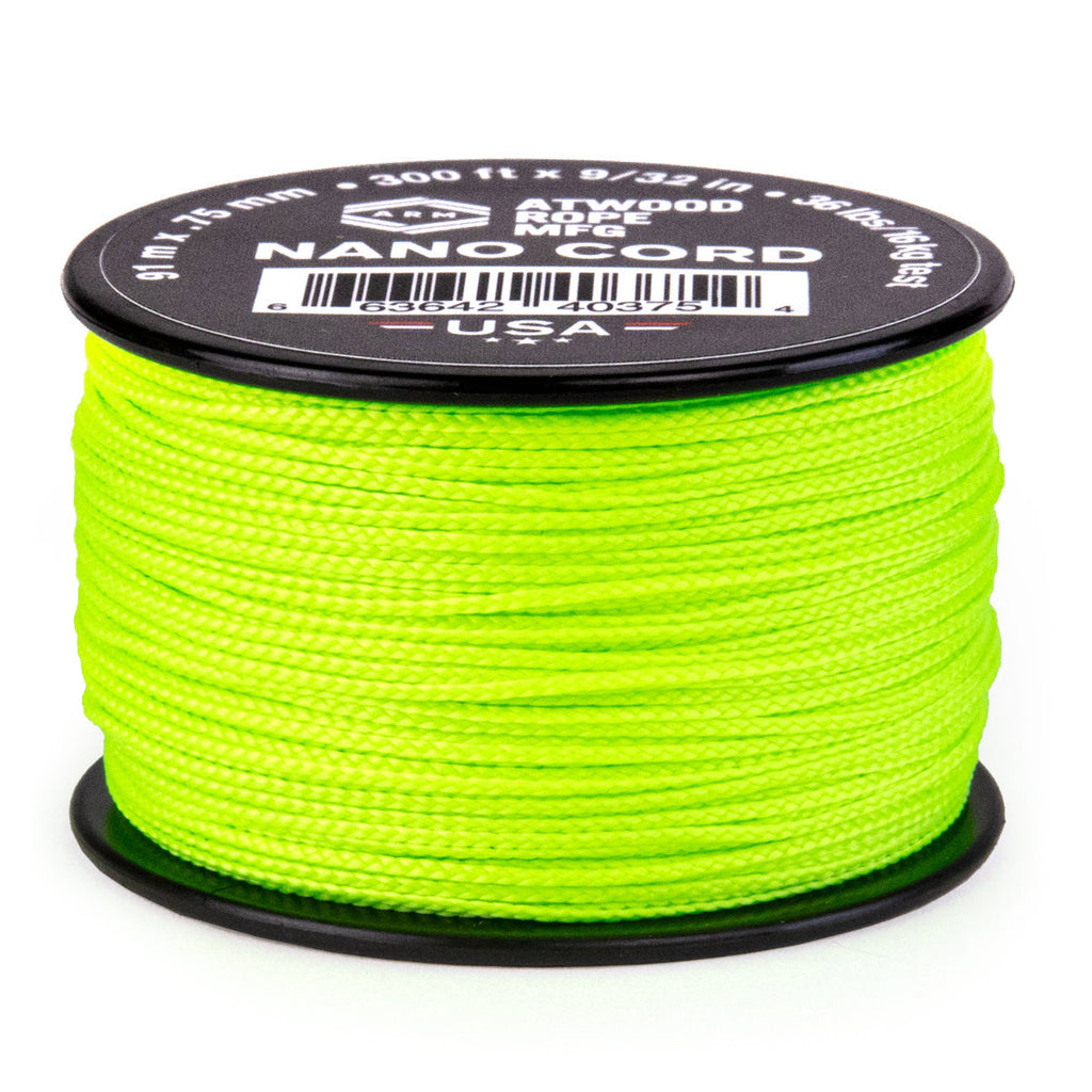 75mm Nano Cord - Neon Green – Atwood Rope MFG