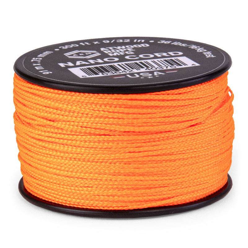 75mm Nano Cord - Neon Orange – Atwood Rope MFG