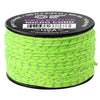 micro cord reflective neon green