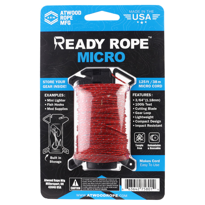 Ready Rope™ Reflective packaging back