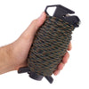 Ready Rope™ Reflective 550 Paracord Woodland Hand