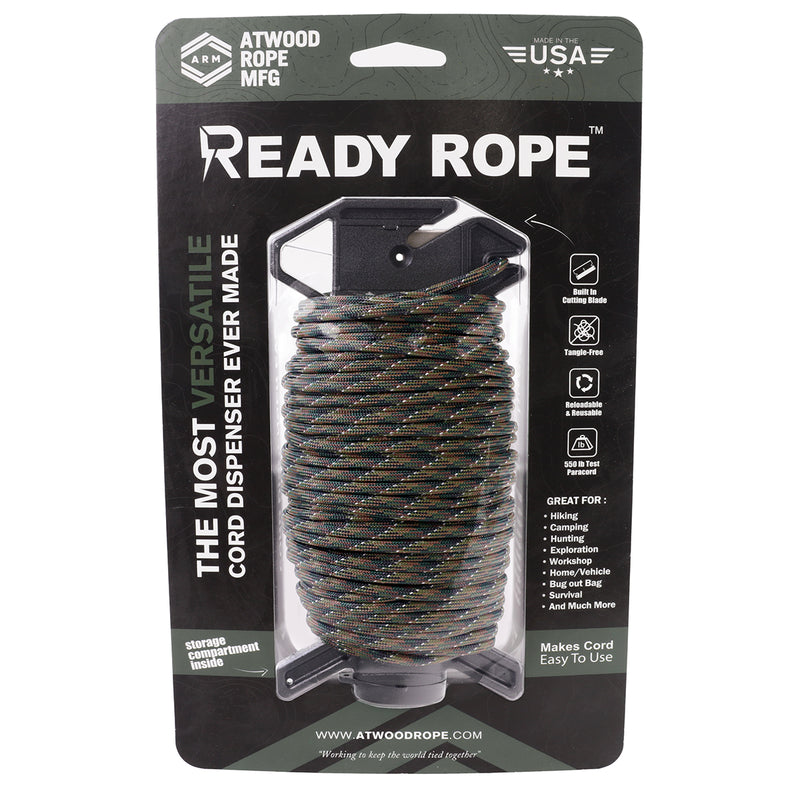 White Braided Fishing Rope w/ Stake - Fishing Supplies - Pre Owned