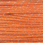 Reflective Micro Cord Burnt Orange Closeup