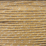 Reflective Micro Cord Tan 125ft Closeup