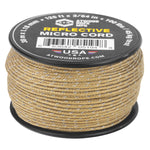 Reflective Micro Cord Tan 125ft