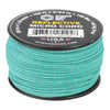 Reflective Micro Cord Teal 125ft
