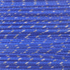 Reflective micro cord ultramarine blue 125ft closeup