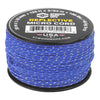Reflective micro cord ultramarine blue 125ft