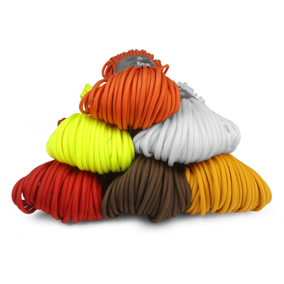 Stained Paracord Pile Web Ready