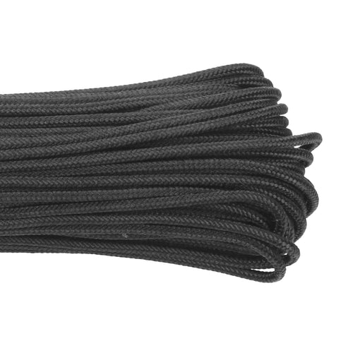 Black Kevlar sheath w/ kevlar aramid core Closeup