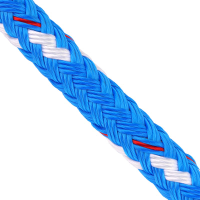 Arm Double Braid Blue with white n Red