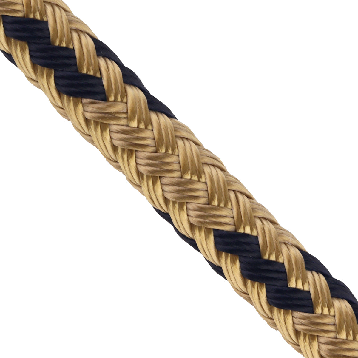 Arm Double Braid Tan with Black