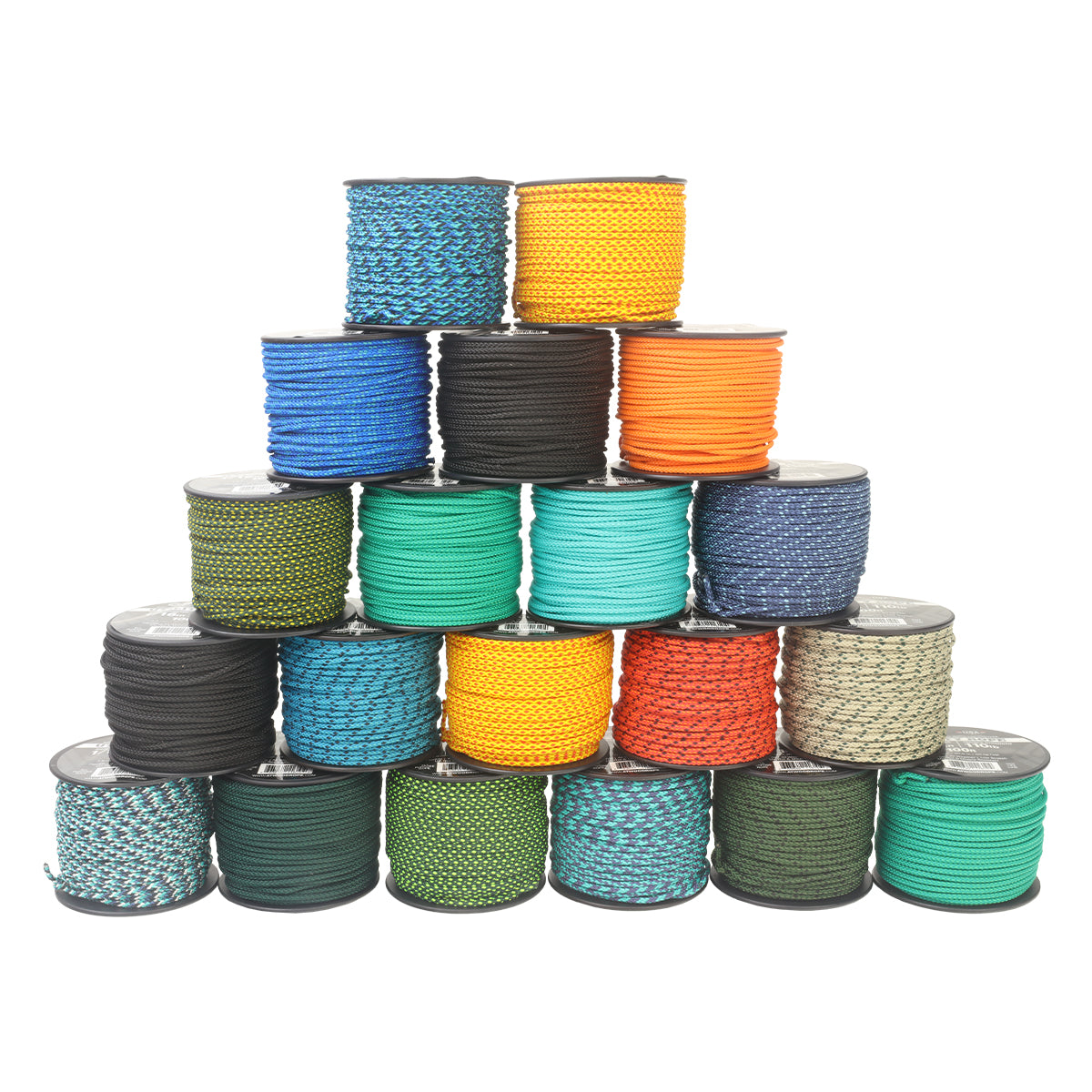 1 16 Utility Rope Various Colors 100ft Stacked