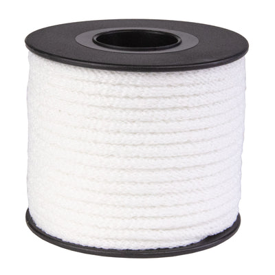 White face mask elastic on a spool