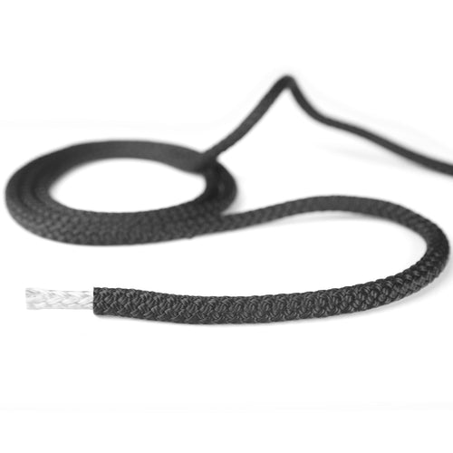 3/8 Double Braid Marine Rope Black