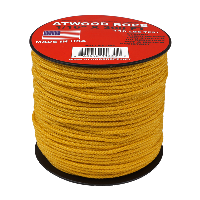 1/16 - Golden Yellow – Atwood Rope MFG