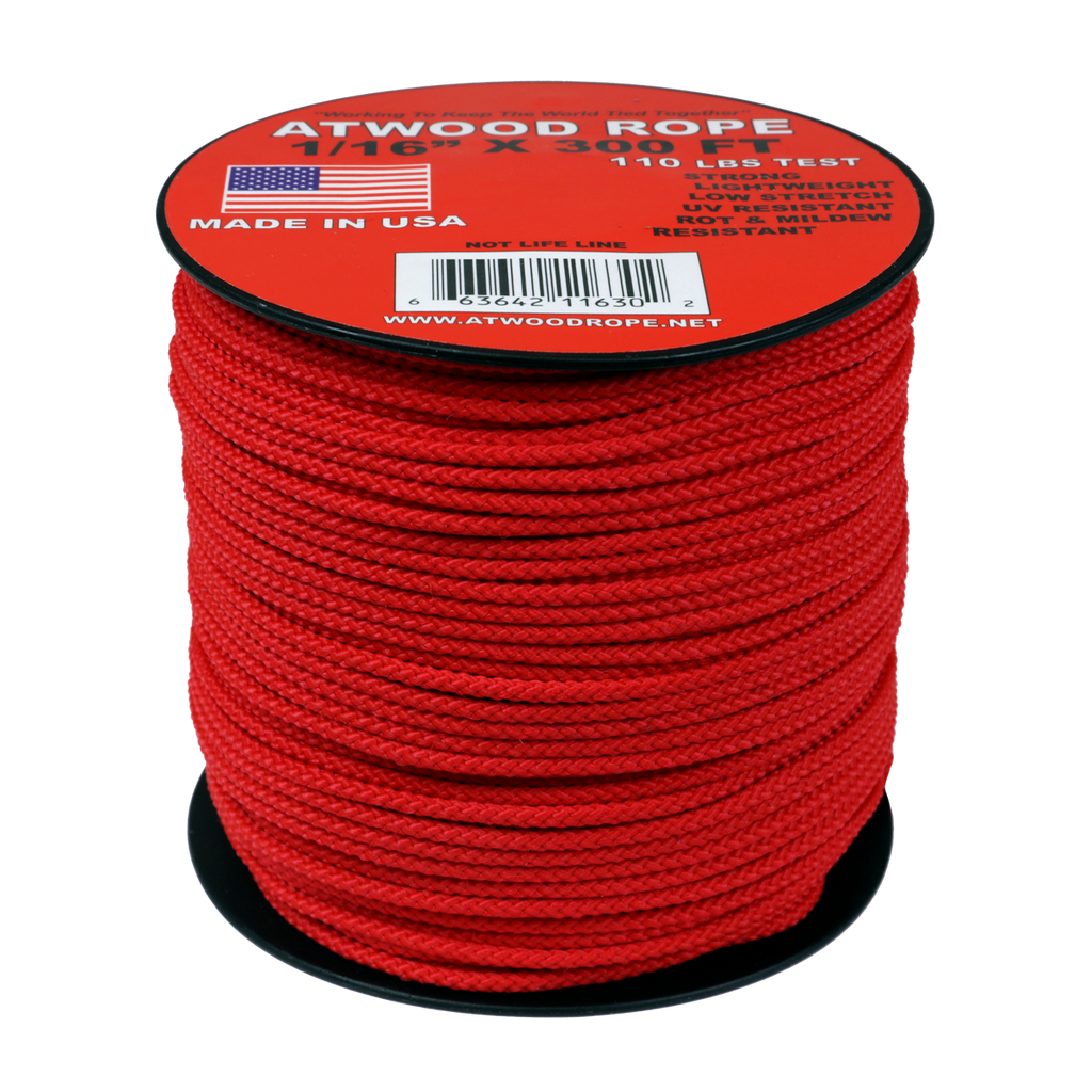 1/16 - Red – Atwood Rope MFG