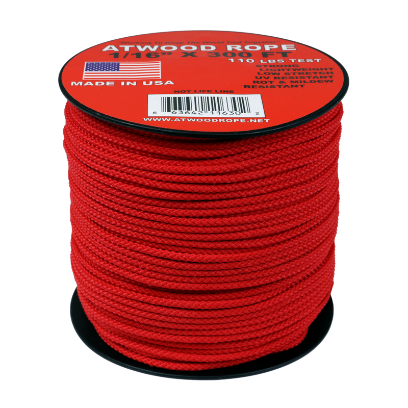 1 16 red 300ft utility