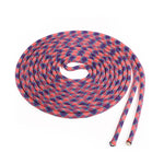 3 8 Double Dutch Jump Rope Purple and pink check with teal tracer