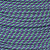 1 16 purple green spirals  closeup