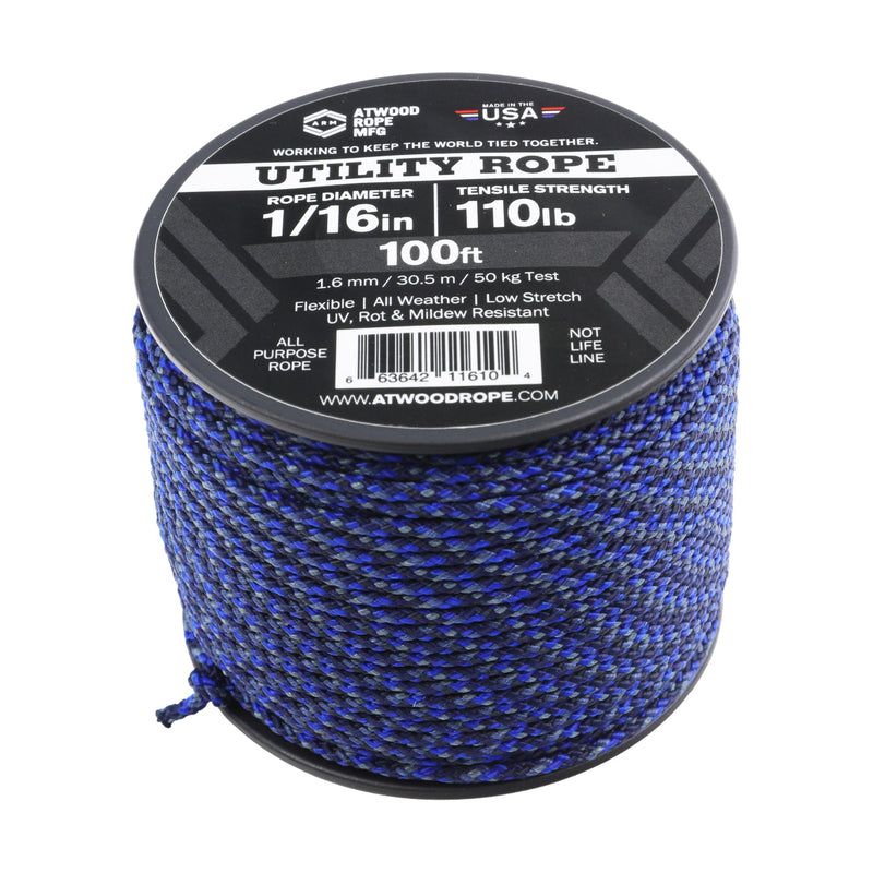 1/16 - Thin Blue Line – Atwood Rope MFG