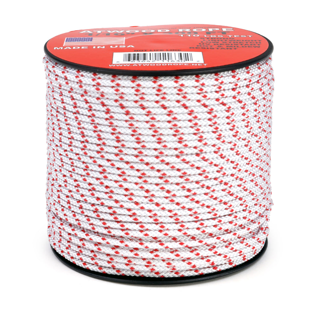 Shop R&W Rope 10MM MARLIN X 356FT (WHITE W/ RED TRACER) - CUT LENGTH - In  Stock & Ready To Ship - R&W Rope Sales Shop 