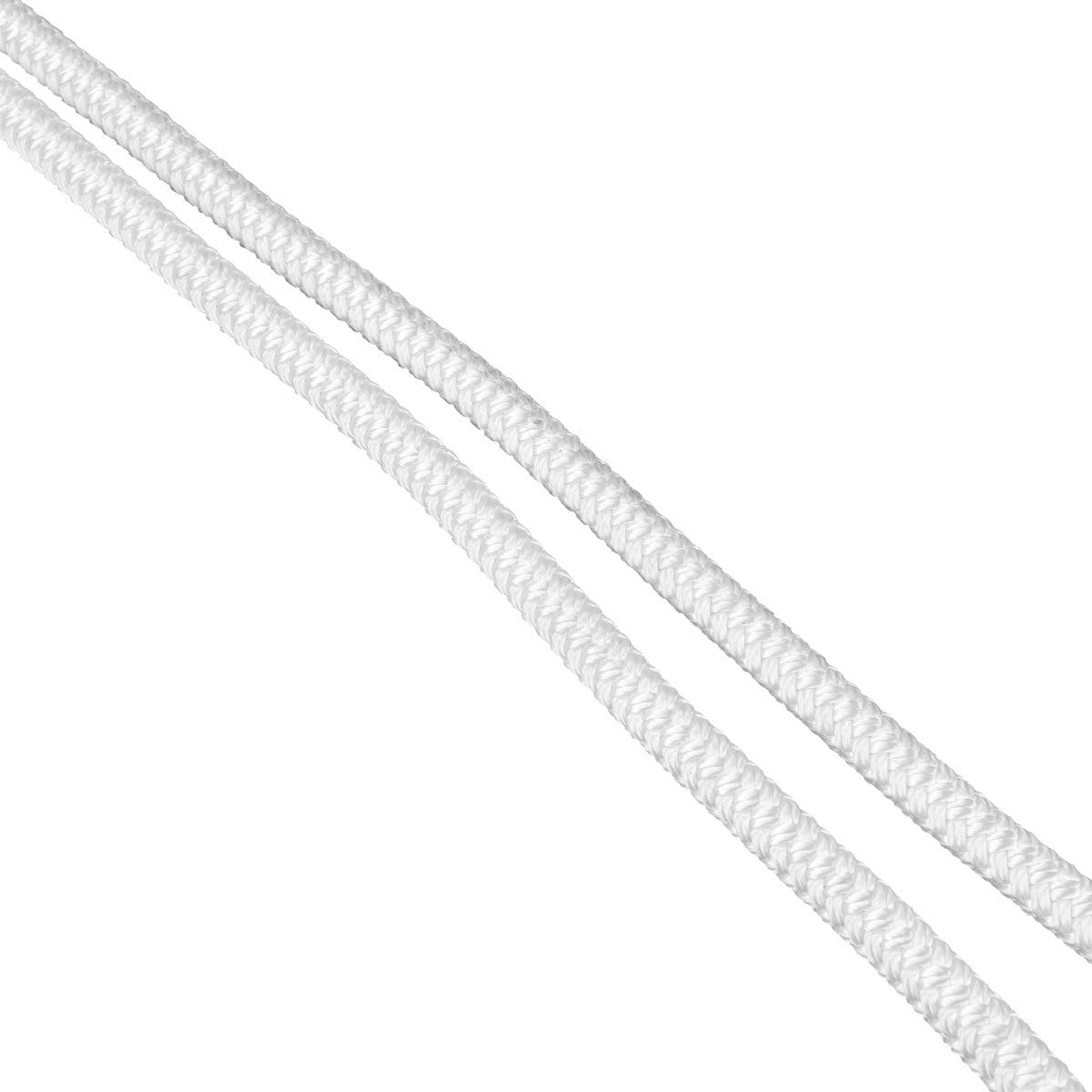1/2 Inch White Double Braid Nylon Rope
